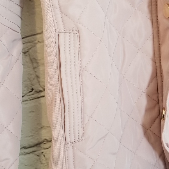 NWT CI Sono Quilted Hoodie Blush Gold Kid Coat - Picture 6 of 8